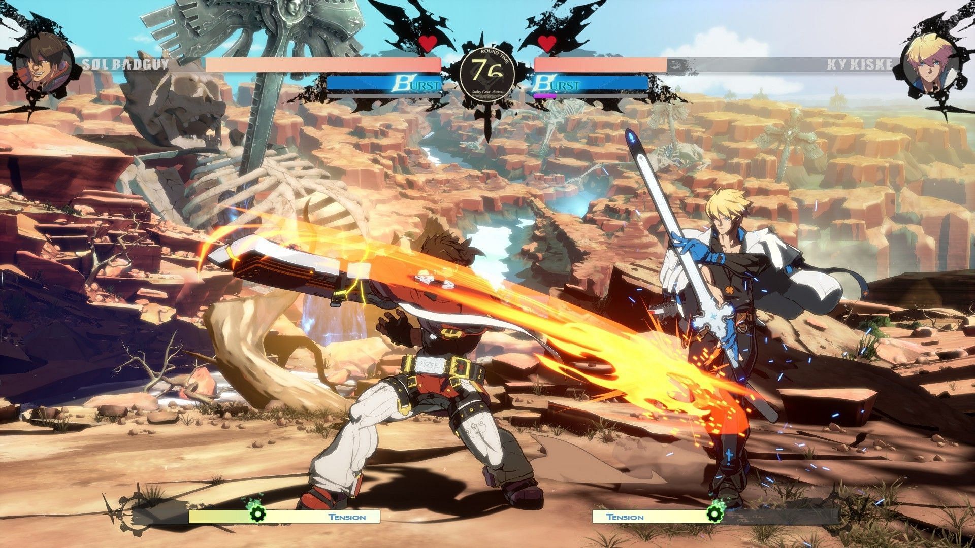 The latest Guilty Gear game is still going strong (Image via Arc System Works)
